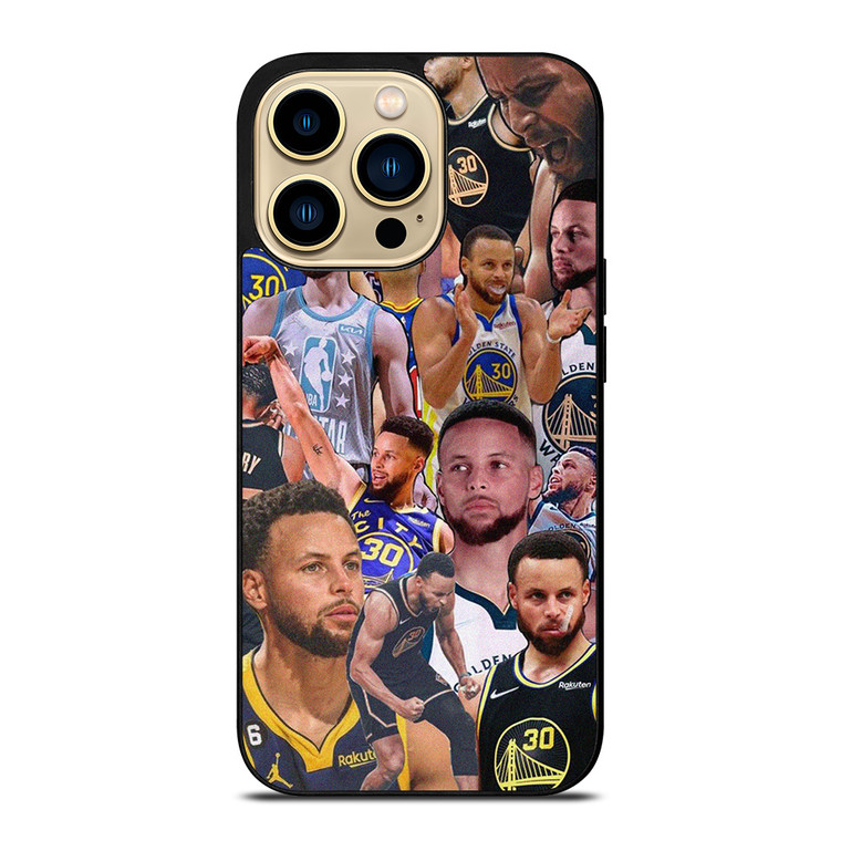 STEPHEN CURRY GOLDEN STATE WARRIORS COLLAGE  iPhone 14 Pro Max Case Cover