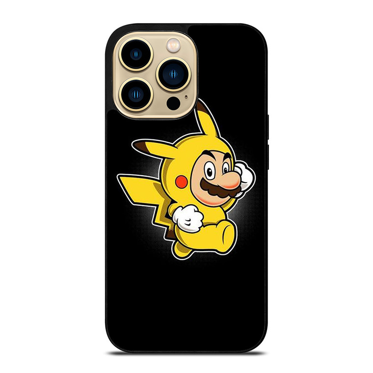 SUPER MARIO BROS X PIKACHU POKEMON  iPhone 14 Pro Max Case Cover SUPER MARIO BROS X PIKACHU POKEMON  iPhone 14 Pro Max Case Cover