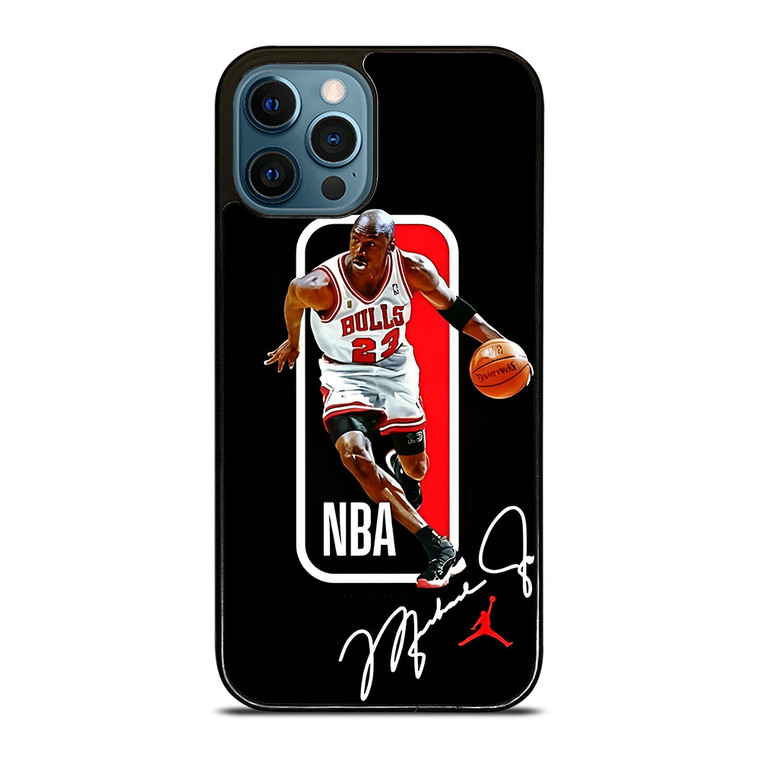 MICHAEL JORDAN CHICAGO BULLS NBA SIGN  iPhone 12 Pro Max Case Cover