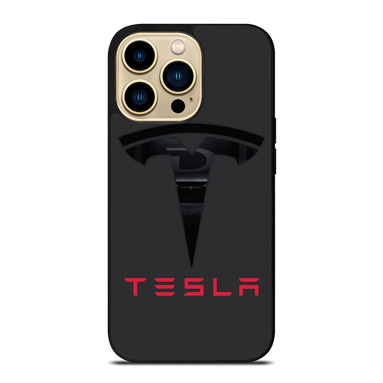 TESLA SILHOUETTE LOGO  iPhone 14 Pro Max Case Cover