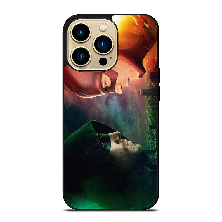THE FLASH GREEN ARROW DC COMICS  iPhone 14 Pro Max Case Cover THE FLASH GREEN ARROW DC COMICS  iPhone 14 Pro Max Case Cover
