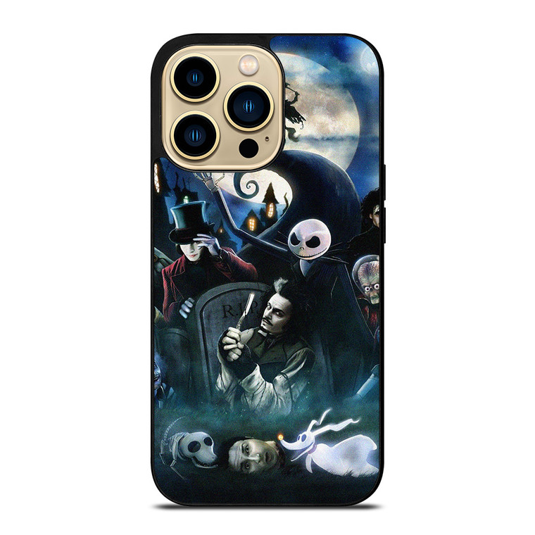 TIM BURTON HORROR MOVIE COLLECTION  iPhone 14 Pro Max Case Cover