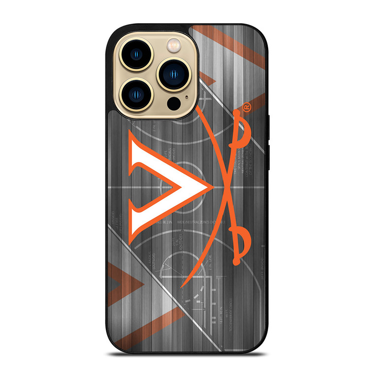 VIRGINIA CAVALIERS BASKETBALL LOGO  iPhone 14 Pro Max Case Cover