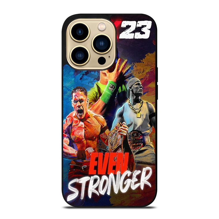 WWE 2K23 WRESTLING JOHN CENA EVEN STRONGER  iPhone 14 Pro Max Case Cover