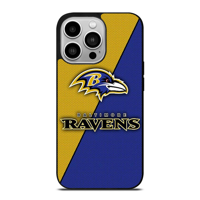 BALTIMORE RAVENS FOOTBALL NFL EMBLEM iPhone 14 Pro Case Cover