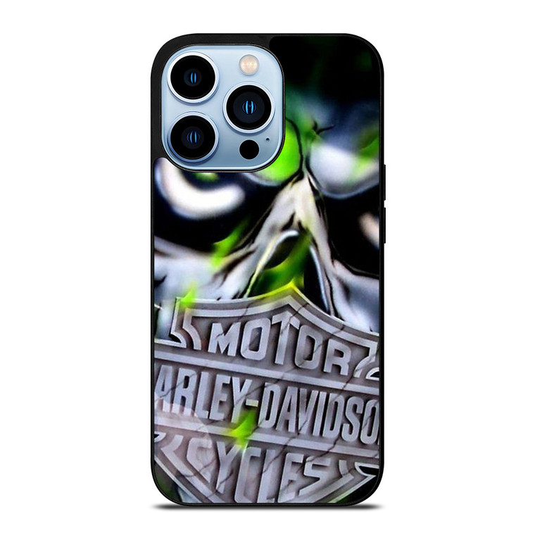 HARLEY DAVIDSON MOTOR SKULL DEMON iPhone 13 Pro Max Case Cover
