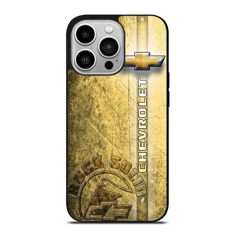 CHEVY CHEROLET TRUCK ROCK SOLID iPhone 14 Pro Case Cover