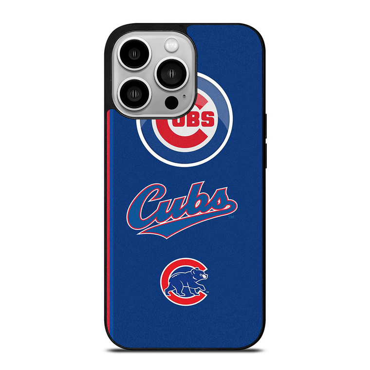 CHICAGO CUBS BASEBALL MLB LOGO iPhone 14 Pro Case Cover
