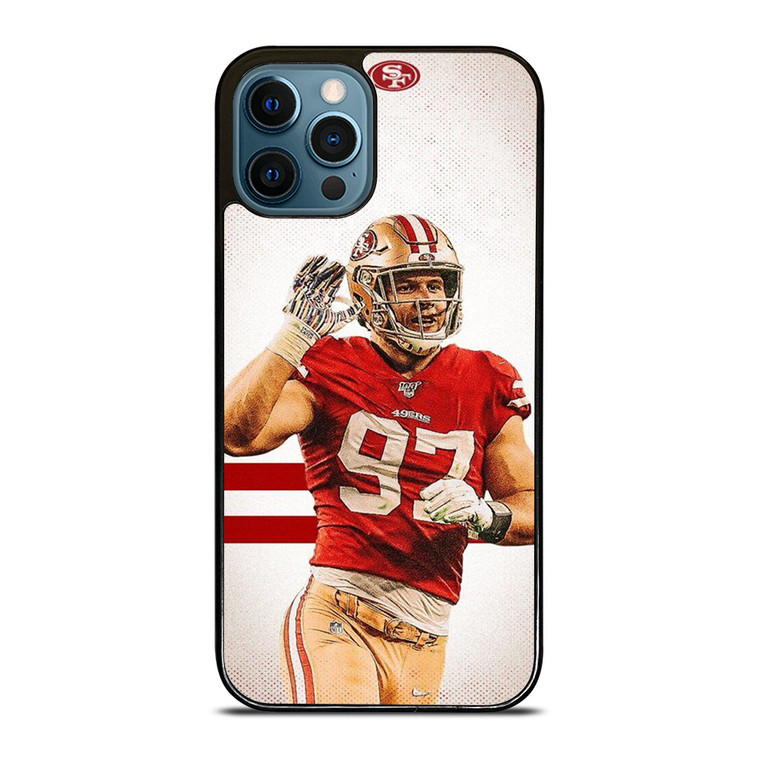 NICK BOSA SAN FRANCISCO 49ERS NFL  iPhone 12 Pro Max Case Cover
