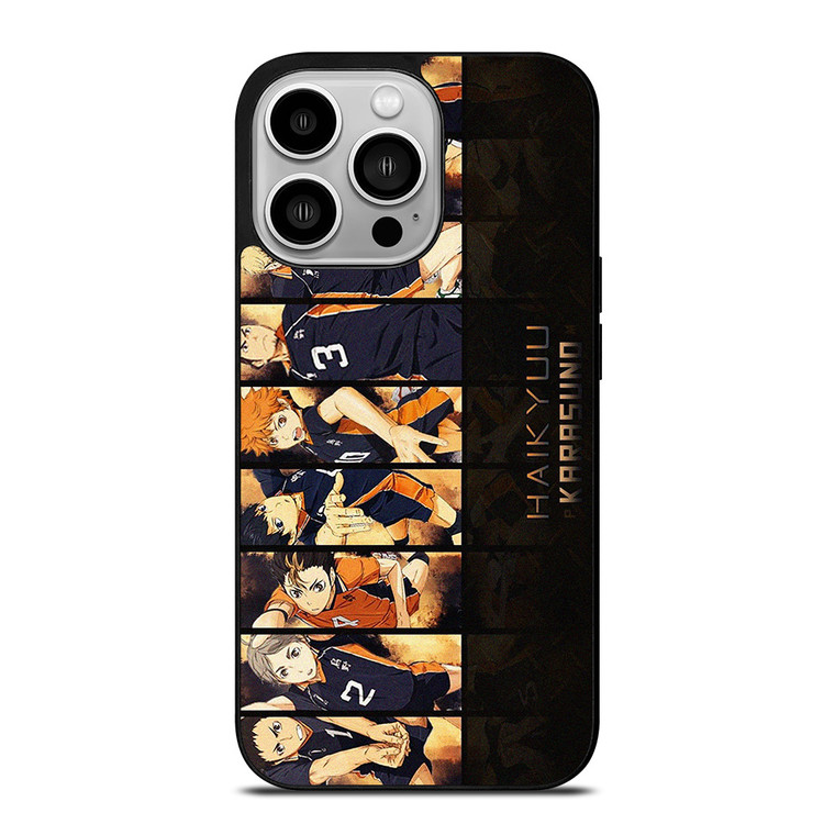 HAIKYUU KARASUNO VOLLEYBALL TEAM iPhone 14 Pro Case Cover