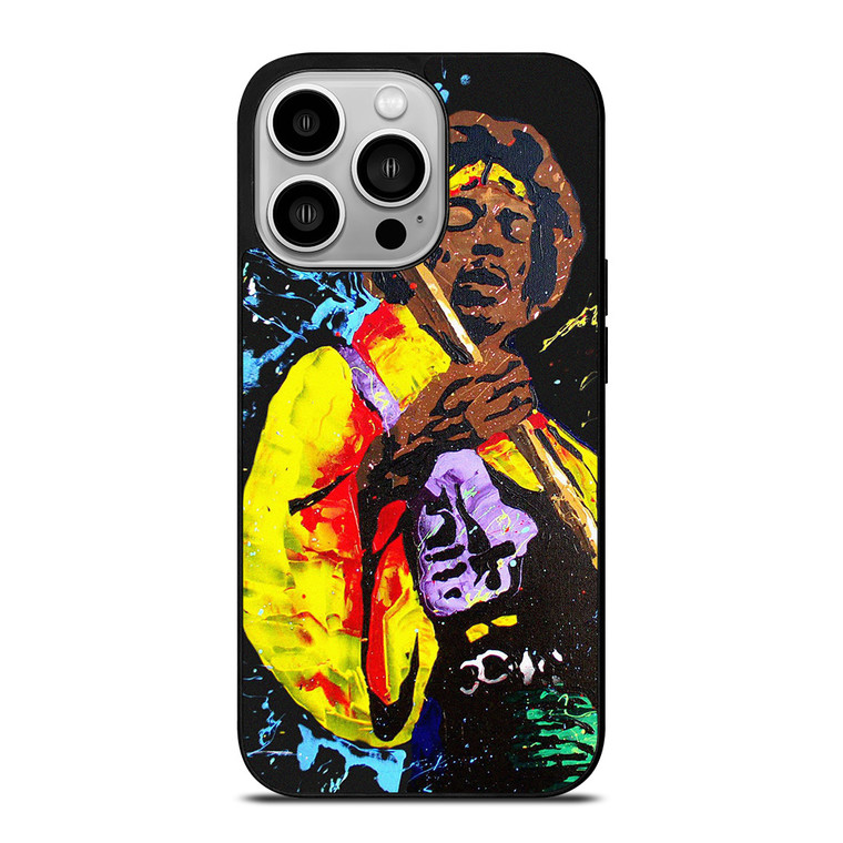 JIMI HENDRIX SPLASH ART iPhone 14 Pro Case Cover