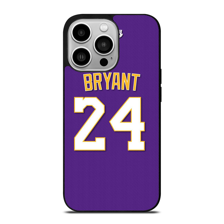 KOBE BRYANT 24 LA LAKERS KIT iPhone 14 Pro Case Cover