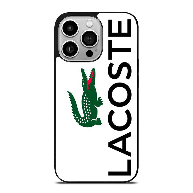 LACOSTE CROCODILE LOGO iPhone 14 Pro Case Cover