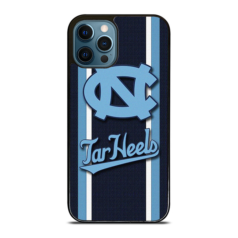 NORTH CAROLINA TAR HEELS STRIPE LOGO  iPhone 12 Pro Max Case Cover