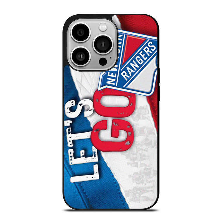 LETS GO NEW YORK RANGERS iPhone 14 Pro Case Cover