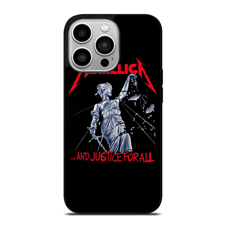 METALLICA AND JUSTICE FOR ALL iPhone 14 Pro Case Cover