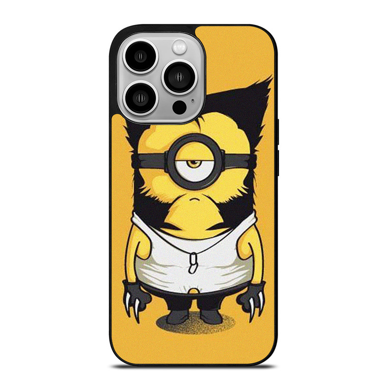 MINION WOLVERINES CARTOON iPhone 14 Pro Case Cover