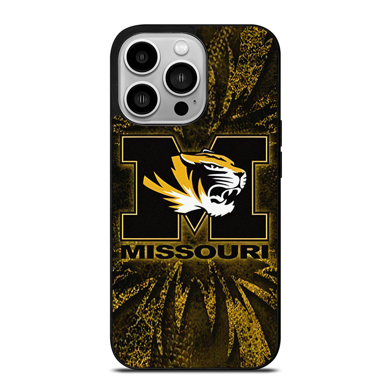 MISSOURI TIGERS FOOTBALL FOOTBALL SYMBOL iPhone 14 Pro Case Cover MISSOURI TIGERS FOOTBALL FOOTBALL SYMBOL iPhone 14 Pro Case Cover