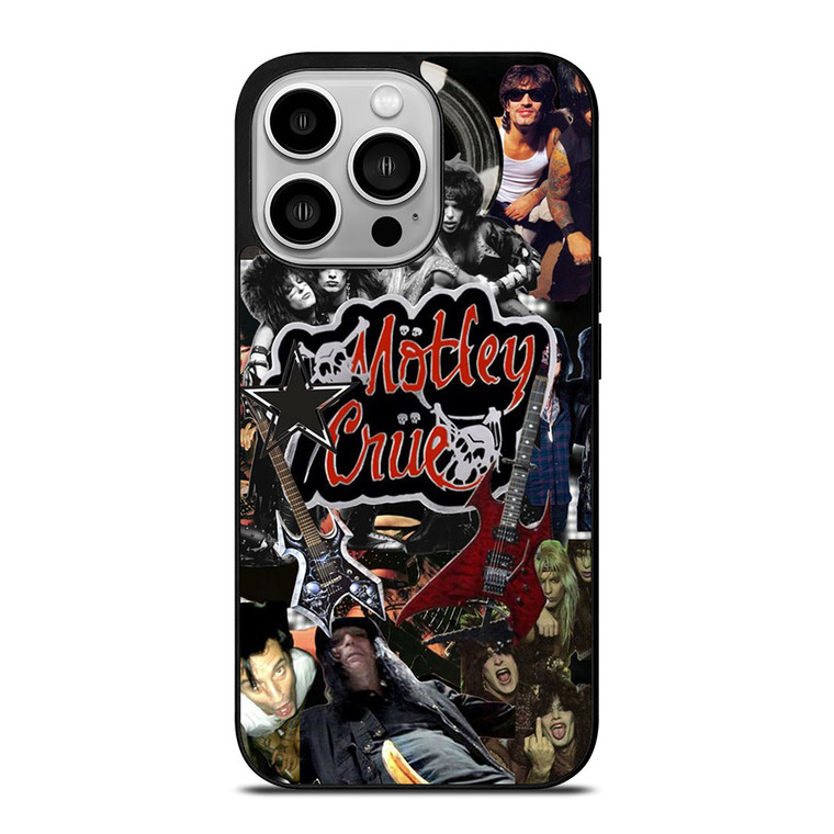 MOTLEY CRUE BAND COLLAGE iPhone 14 Pro Case Cover MOTLEY CRUE BAND COLLAGE iPhone 14 Pro Case Cover