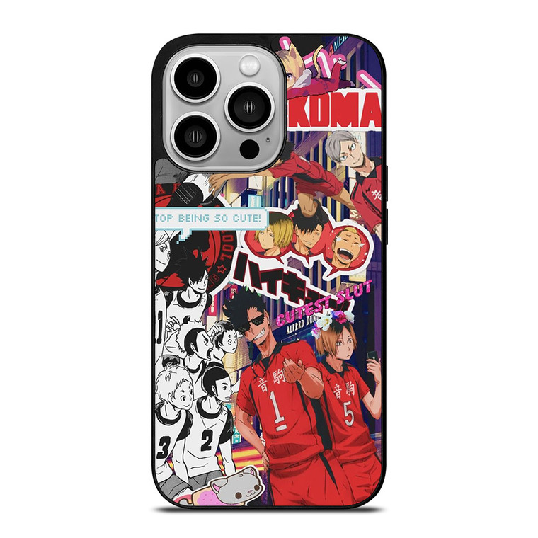 NEKOMA HIGH HAIKYUU COLLAGE iPhone 14 Pro Case Cover
