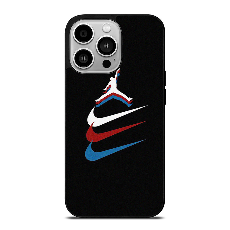 NIKE AIR JORDAN TRIPLE LOGO iPhone 14 Pro Case Cover NIKE AIR JORDAN TRIPLE LOGO iPhone 14 Pro Case Cover