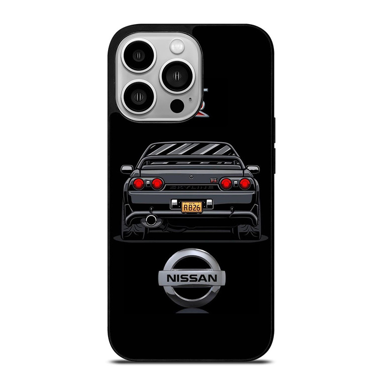 NISSAN GTR VECTOR EMBLEM iPhone 14 Pro Case Cover