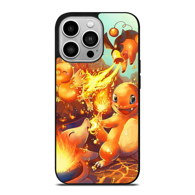 POKEMON FIRE iPhone 14 Pro Case Cover
