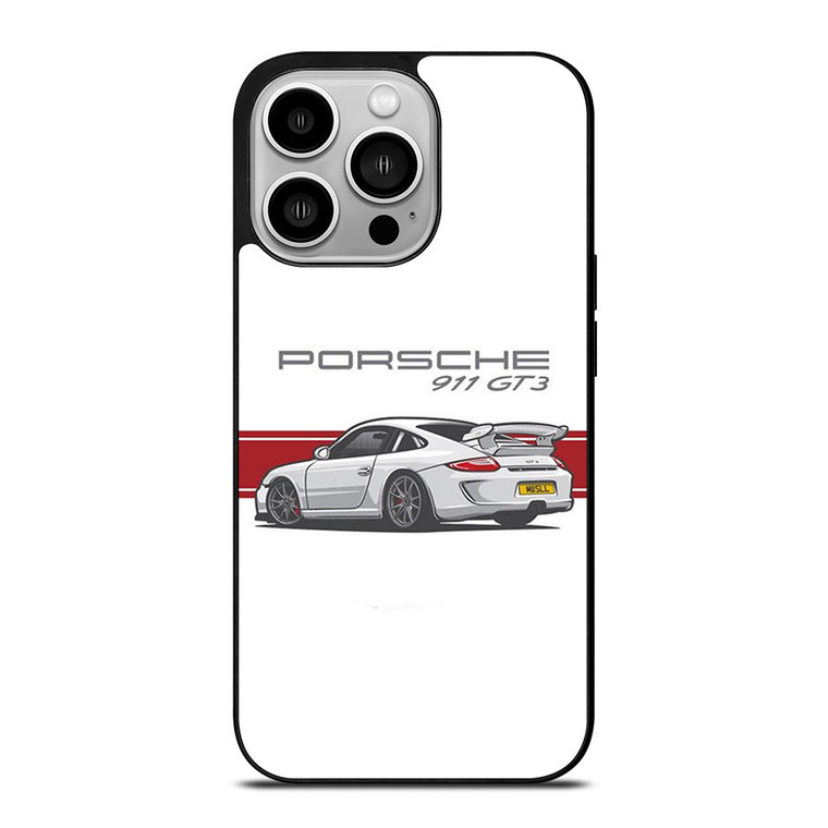 PORSCHE 911 GT3 VECTOR iPhone 14 Pro Case Cover