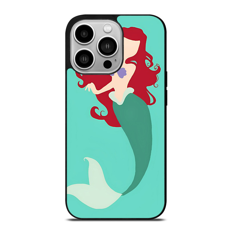 PRINCESS ARIEL LITTLE MERMAID MINIMALIST iPhone 14 Pro Case Cover