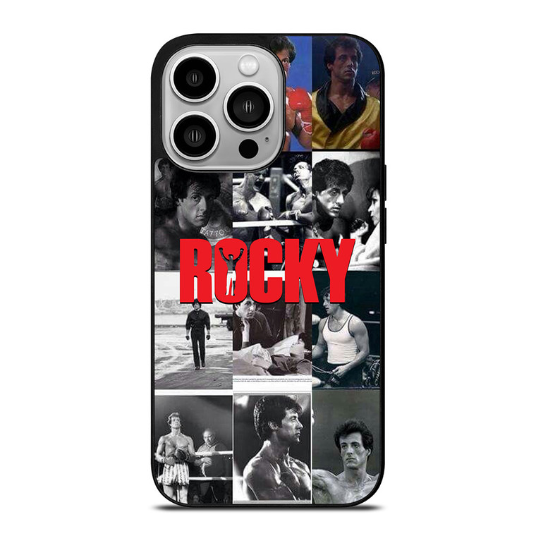 ROCKY BALBOA COLLAGE iPhone 14 Pro Case Cover