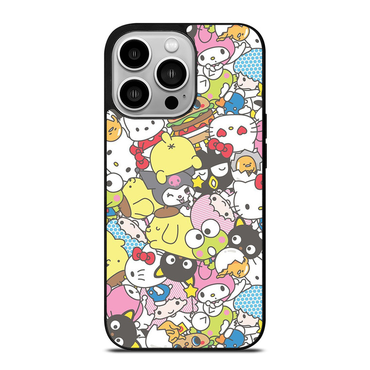 SANRIO CARTOON COLLAGE iPhone 14 Pro Case Cover