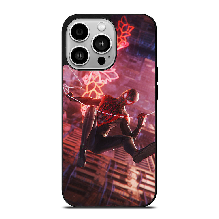 SPIDERMAN MILES MORALES GAMES iPhone 14 Pro Case Cover