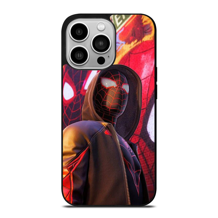 SPIDERMAN MILES MORALES POSTER iPhone 14 Pro Case Cover