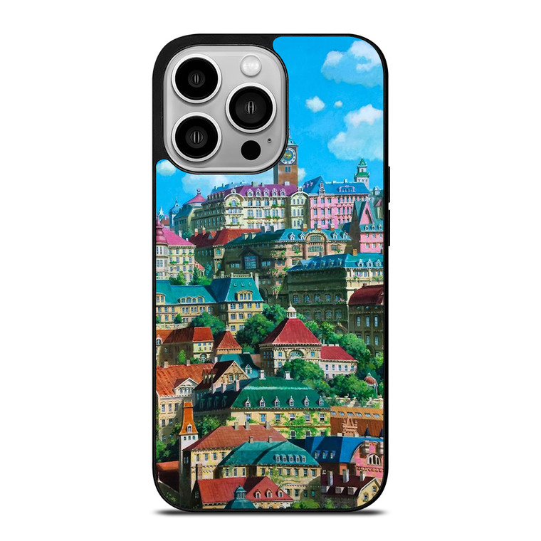 STUDIO GHIBLI VILLAGE iPhone 14 Pro Case Cover