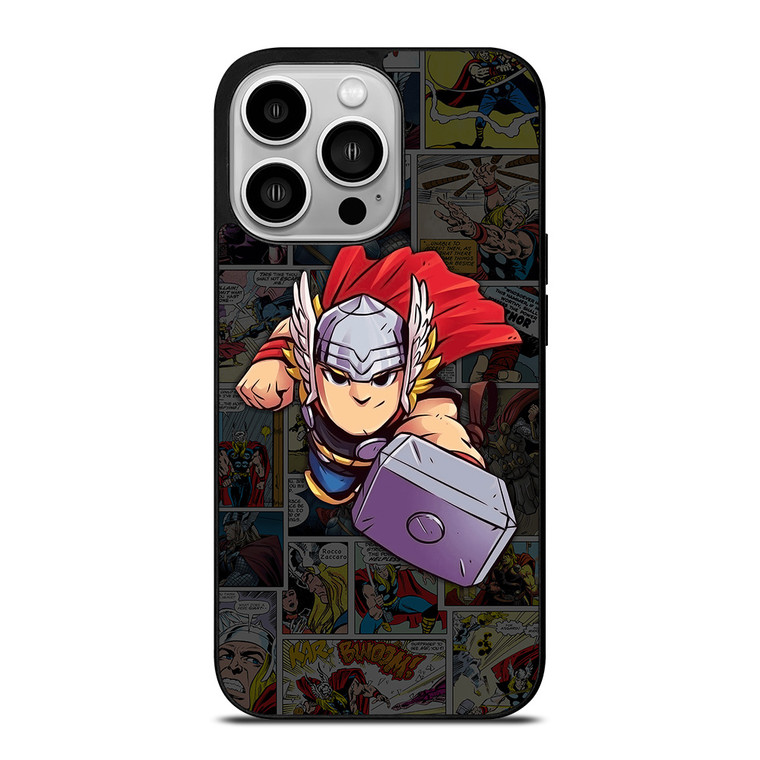 THOR MARVEL COMIC CUTE iPhone 14 Pro Case Cover