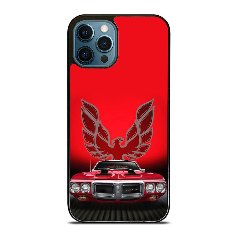 PONTIAC CAR LOGO RED  iPhone 12 Pro Max Case Cover