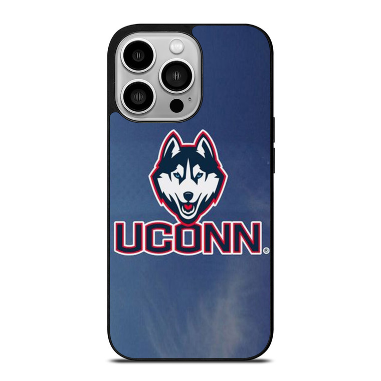 UCONN HUSKIES SYMBOL iPhone 14 Pro Case Cover