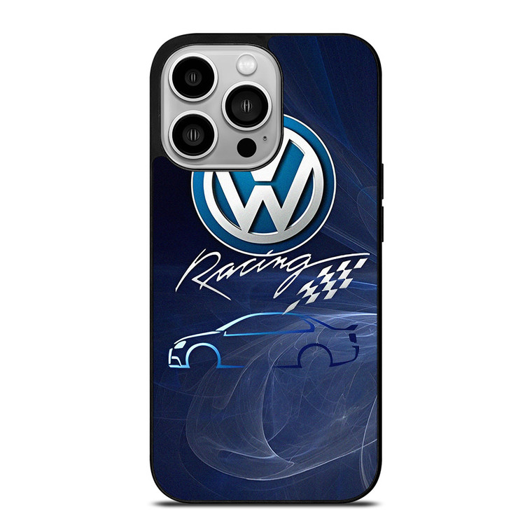 VOLKSWAGEN VW RACING EMBLEM iPhone 14 Pro Case Cover