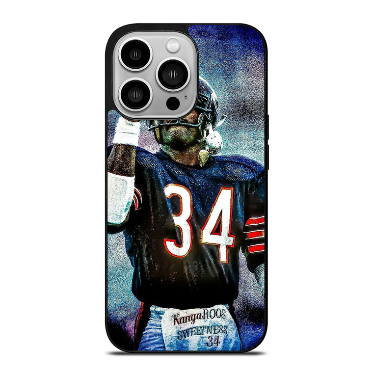 WALTER PAYTON CHICAGO BEARS NFL iPhone 14 Pro Case Cover