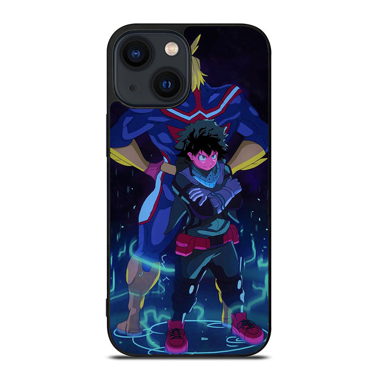 ALL MIGHT DEKU MY HERO ACADEMIA ANIME iPhone 14 Plus Case Cover ALL MIGHT DEKU MY HERO ACADEMIA ANIME iPhone 14 Plus Case Cover