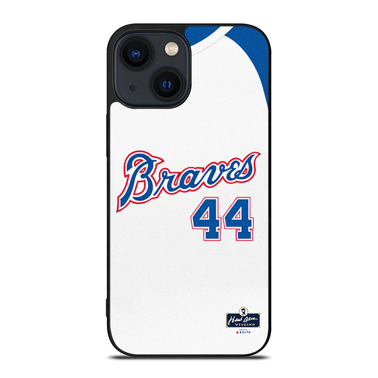 ATLANTA BRAVES HANK AARON KIT iPhone 14 Plus Case Cover