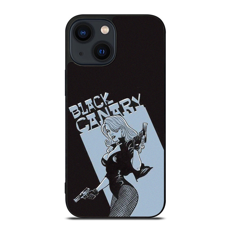 BLACK CANARY COMIC ART iPhone 14 Plus Case Cover
