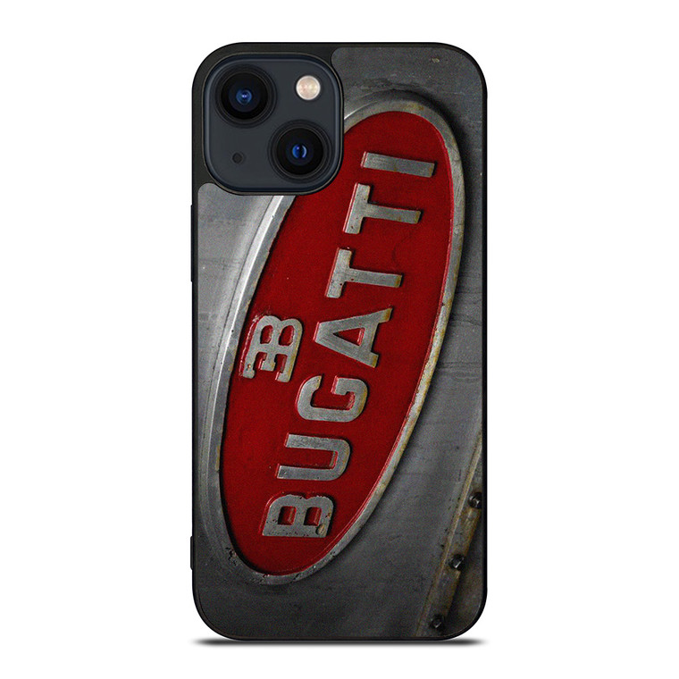 BUGATTI METAL LOGO iPhone 14 Plus Case Cover