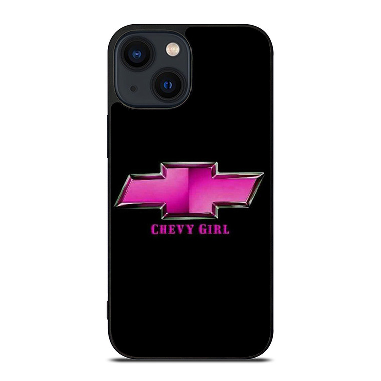 CHEVY GIRL CHEVROLET EMBLEM iPhone 14 Plus Case Cover