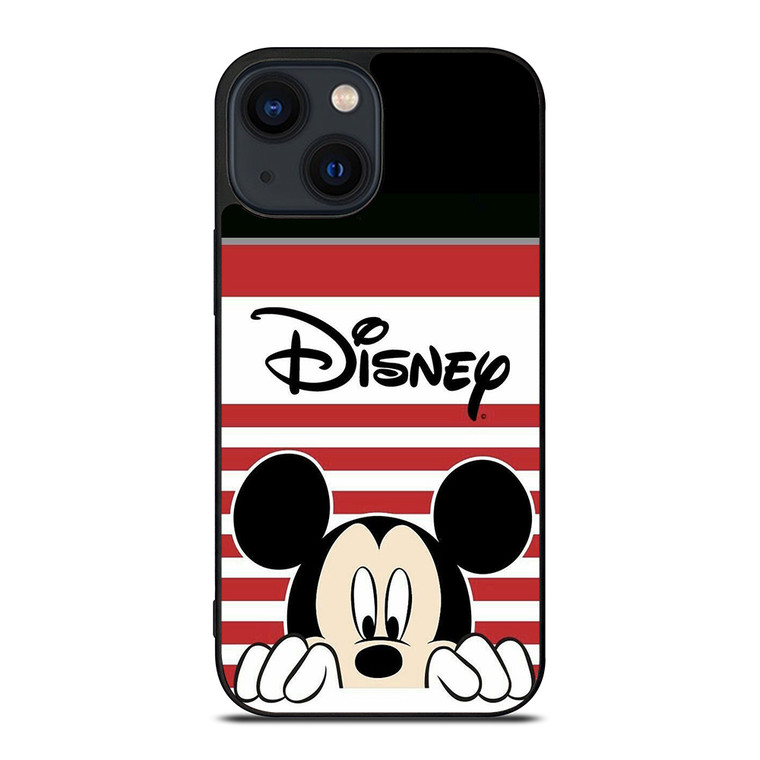 DISNEY MICKEY MOUSE STRIPE iPhone 14 Plus Case Cover