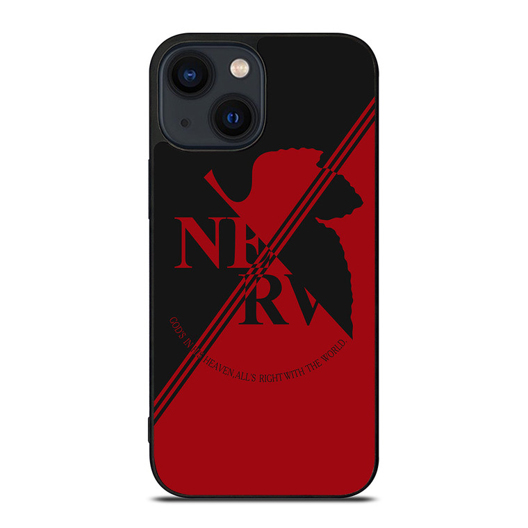 EVANGELION NERV LOGO 2 iPhone 14 Plus Case Cover