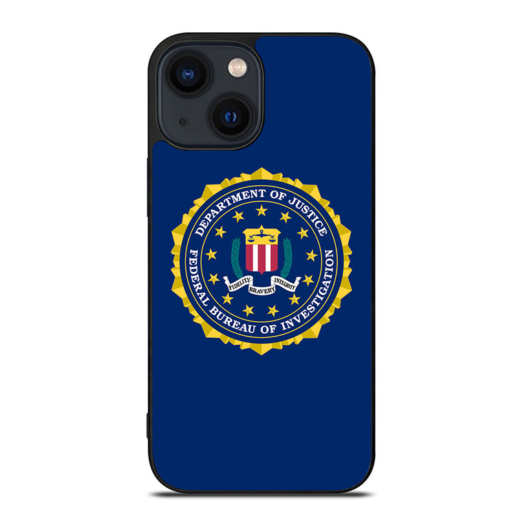 FBI BADGE BLUE iPhone 14 Plus Case Cover