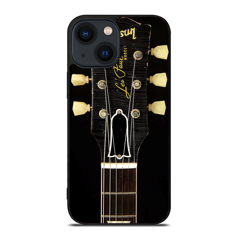 GIBSON LES PAUL HEADSTOCK GUITAR iPhone 14 Plus Case Cover