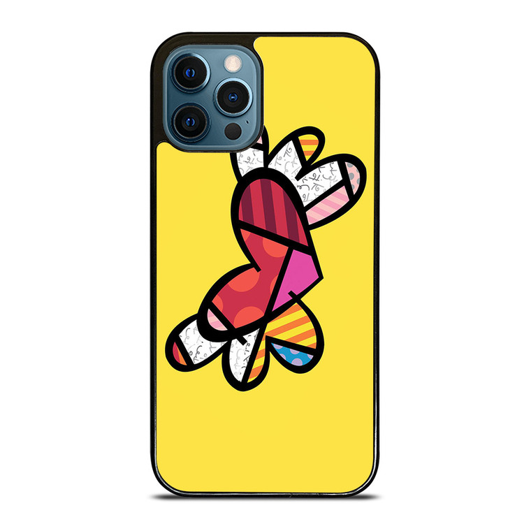 ROMERO BRITTO LOVE SIGN  iPhone 12 Pro Max Case Cover