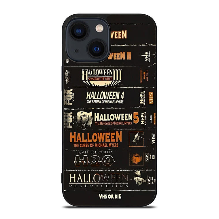 HALLOWEEN HORROR MOVIES COLLECTION iPhone 14 Plus Case Cover